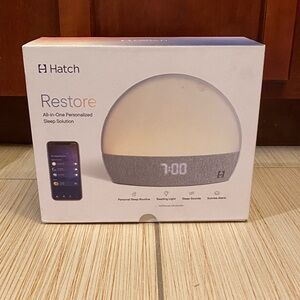 🆕 Hatch Restore Personalized Sleep Solution - Gray and White